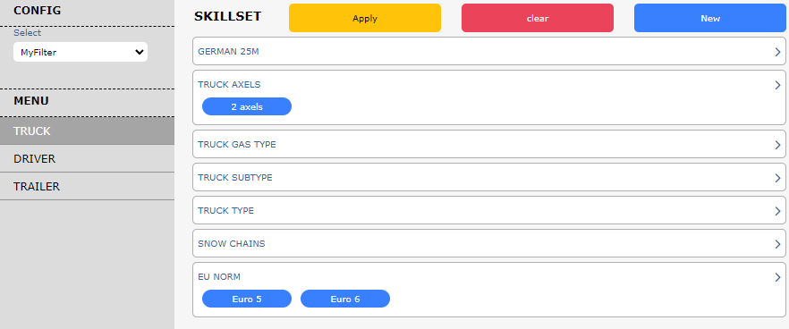 e-TMS di AndSoft � un sistema di gestione dei trasporti basato sul web